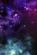 唯美的简约清新星空皮肤