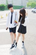 小情侣青春的可爱皮肤