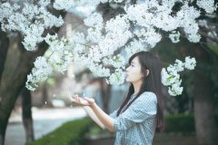 唯美的简单清纯女生皮肤