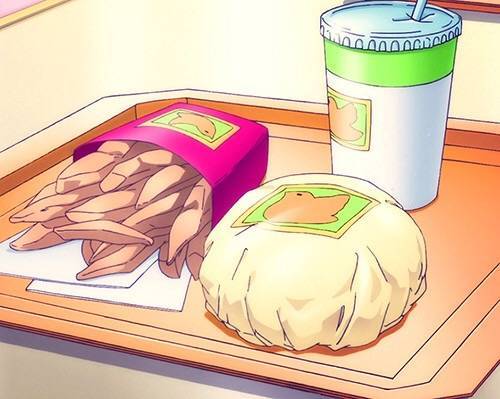 二次元美食个性图片