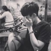 简单的清新男生帯字头像