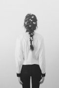 女生背影简单的清新皮肤