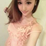 这段情或许浪漫或美妙 妖艳90后粉色口红QQ女生头像