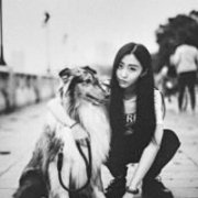qq女生黑白简单头像