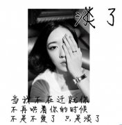 意境文字的简单皮肤
