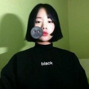 女生短发独特的头像