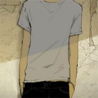 男生简单的帅气卡通头像