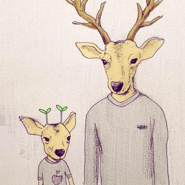 插画师个性的动漫简单图片