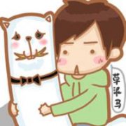 萌卡通头像一左一右情侣头像 分开的两张
