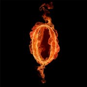 燃烧的数字qq个性皮肤