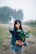 个性的意境简单女生皮肤