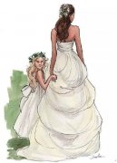 Inslee Haynes的婚礼主题插画