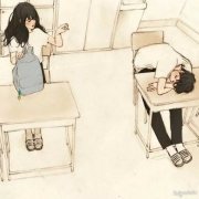 动漫情侣最新简单图片