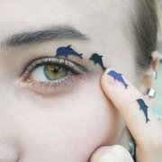 眼睛独特的最新欧美头像