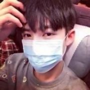 口罩男帅气的个性头像