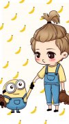鹿先森卡通萌皮肤