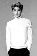 exo黑白图片