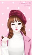 韩系可爱女生卡通皮肤
