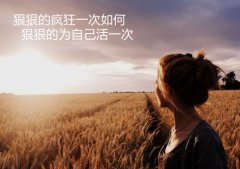 带文字的意境图片:坚强的走下去