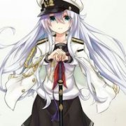 冷傲的卡通动漫少女头