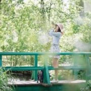 清新唯美女生头像：今生不变的守候