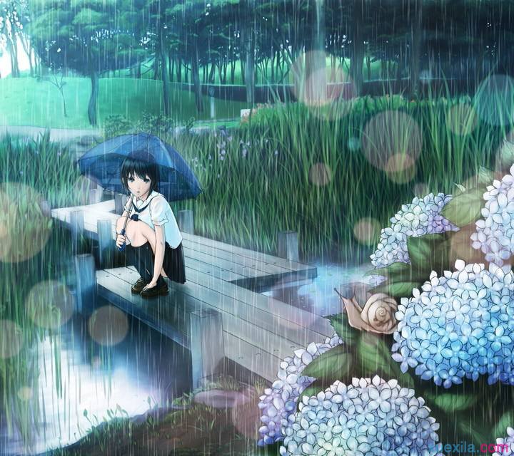 灰蒙蒙的下雨天心情说说