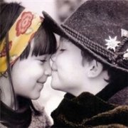 欧美小孩可爱小清新情侣头像