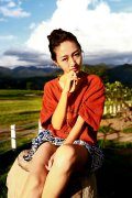复古漂亮的气质女生皮肤