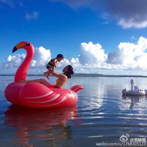 【贾静雯古装图片】贾静雯性感比基尼写真