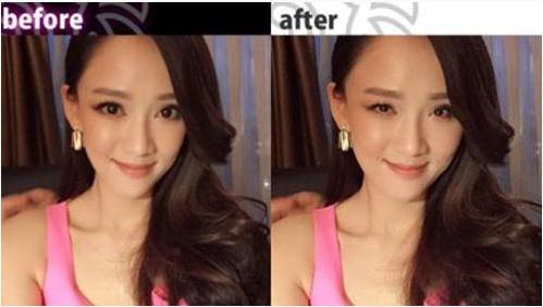 【陈乔恩小时候照片】陈乔恩卸妆后的照片