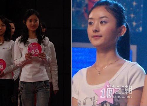 【赵丽颖卸妆后的照片】赵丽颖素颜照与化妆后的对比照片