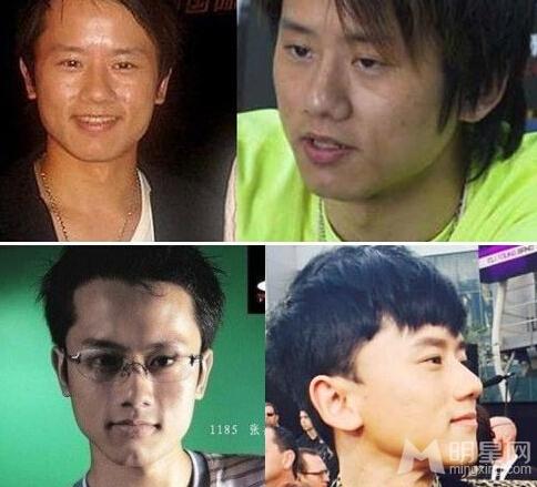 【男明星素颜照与化妆后的对比照片】男明星卸妆后的照片