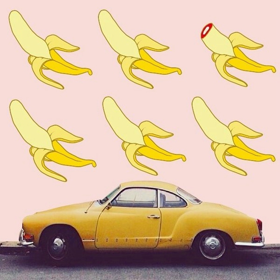 当汽车遇上背景墙