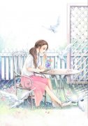 唯美二次元图片:素锦