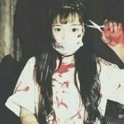男生个性头像:蓝咒
