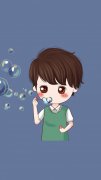 卡通情侣皮肤:baby、you是我爱