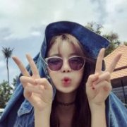 心情愉快搞笑女生头像 永远卜懂我的泪