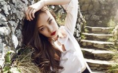 【倪妮杂志封面图片】倪妮内衣写真