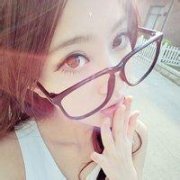 女生头像带眼镜可爱图片