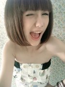 一组短发唯美可爱女生图片