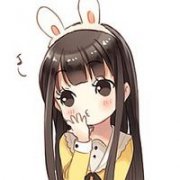 萌萌的可爱女生卡通头像 下辈子我们是双胞胎
