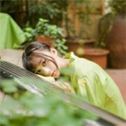 清新文艺范儿美女头像 你的眼里何时有我