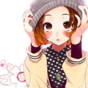 清纯美女卡通头像_唯美清纯动漫女孩