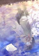 唯美可爱女生图片插画手机屏保素材 你给我一晚时间我给你十月安