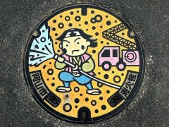 超可爱的个性创意井盖文化素材大全 人生好长你好难忘