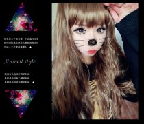 超炫可爱的女生各种造型QQ空间皮肤图片素材