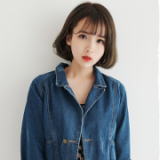 魅力短发女生头像