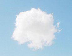 蓝天白云可爱图片 多抬头仰望蓝天