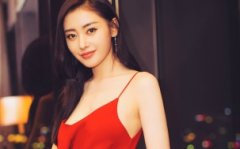 张天爱红色最新写真图片 张天爱帅气写真图片