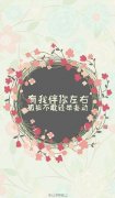 清新淡雅优美带字的个性皮肤 像阳光一样灿烂的迷失